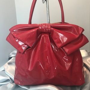 Valentino Lacca Bow Dome Satchel